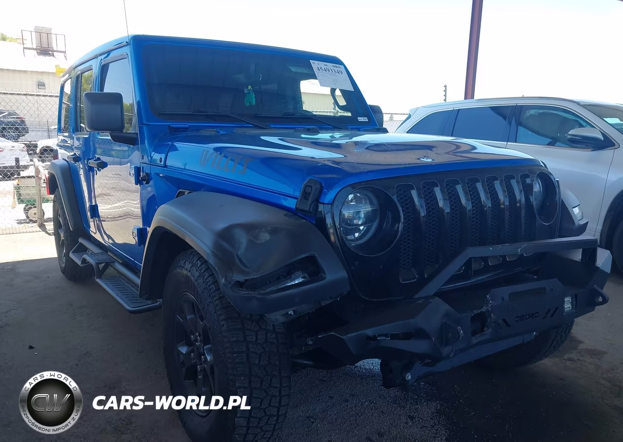 2021 Jeep Wrangler Unlimited Willys 4X4 – zdjęcie 1 z 16