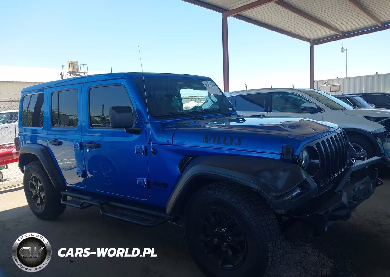 2021 Jeep Wrangler Unlimited Willys 4X4 VIN:1C4HJXDG0MW722488 - 13
