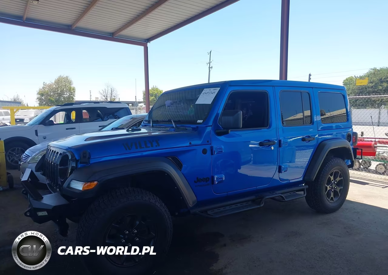 2021 Jeep Wrangler Unlimited Willys 4X4 VIN:1C4HJXDG0MW722488 - 14