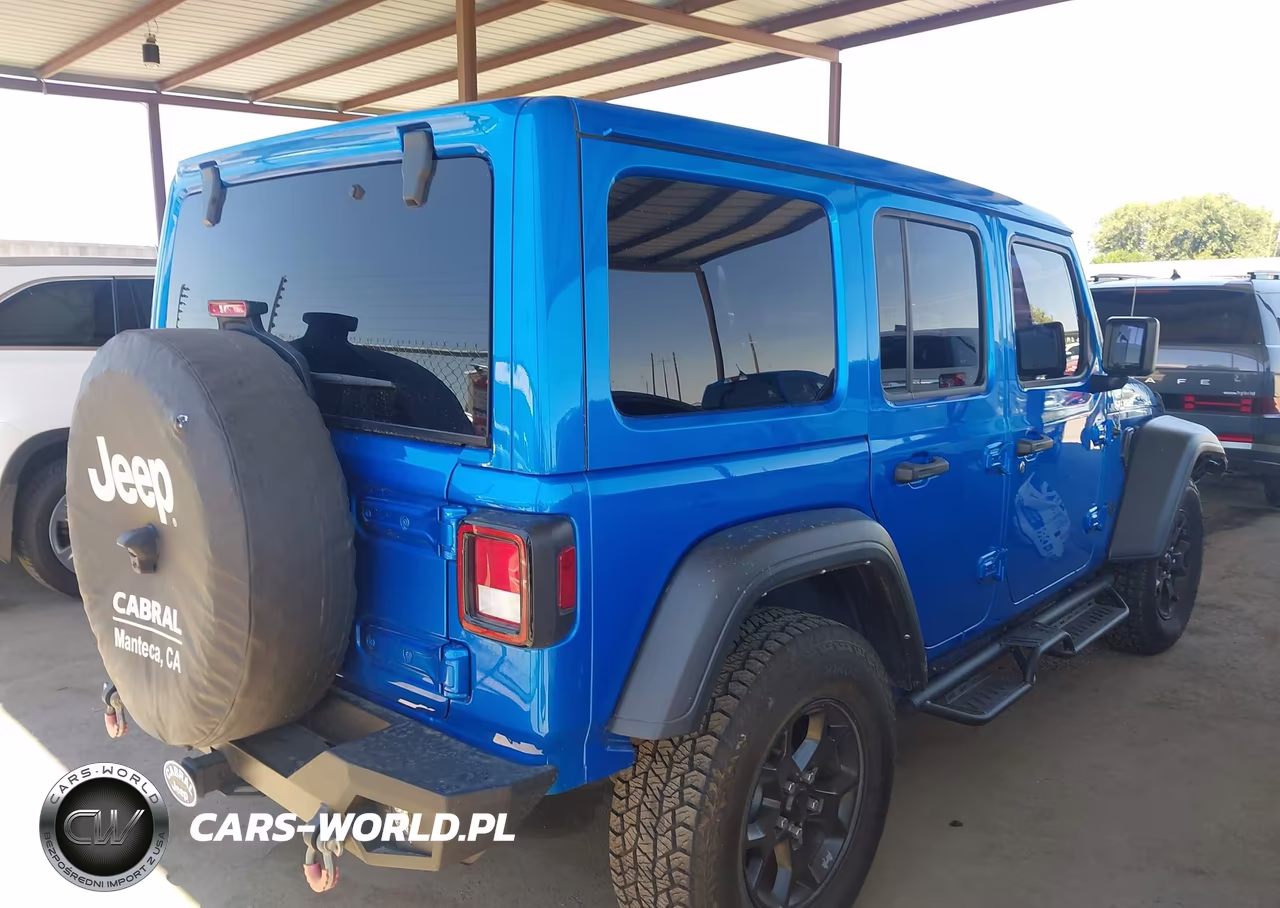 2021 Jeep Wrangler Unlimited Willys 4X4 VIN:1C4HJXDG0MW722488 - 4