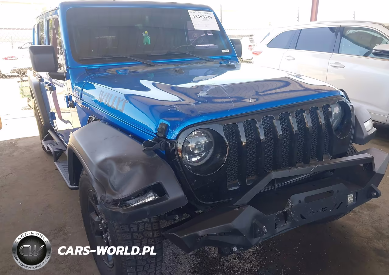 2021 Jeep Wrangler Unlimited Willys 4X4 VIN:1C4HJXDG0MW722488 - 6