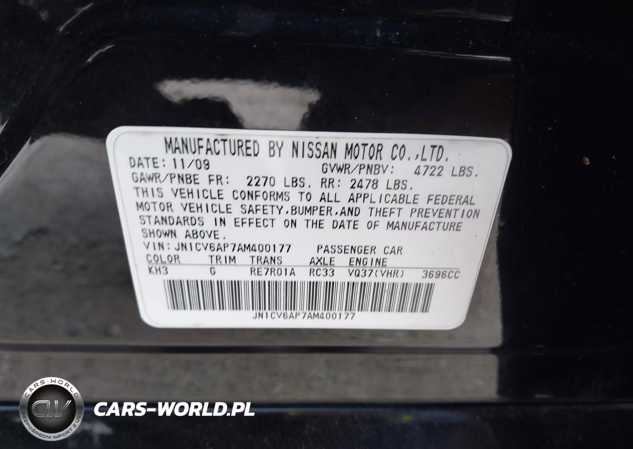 2010 Infiniti G37 Journey VIN:JN1CV6AP7AM400177 - 9