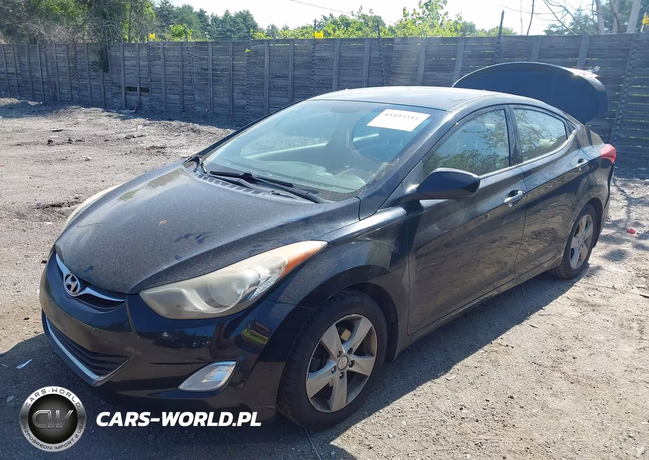 2013 Hyundai Elantra Gls VIN:KMHDH4AE8DU901316 - 2