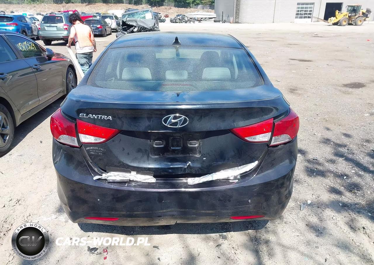 2013 Hyundai Elantra Gls VIN:KMHDH4AE8DU901316 - 6