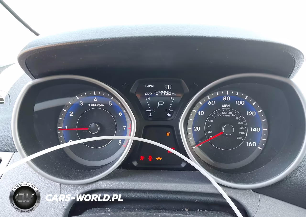 2013 Hyundai Elantra Gls VIN:KMHDH4AE8DU901316 - 7