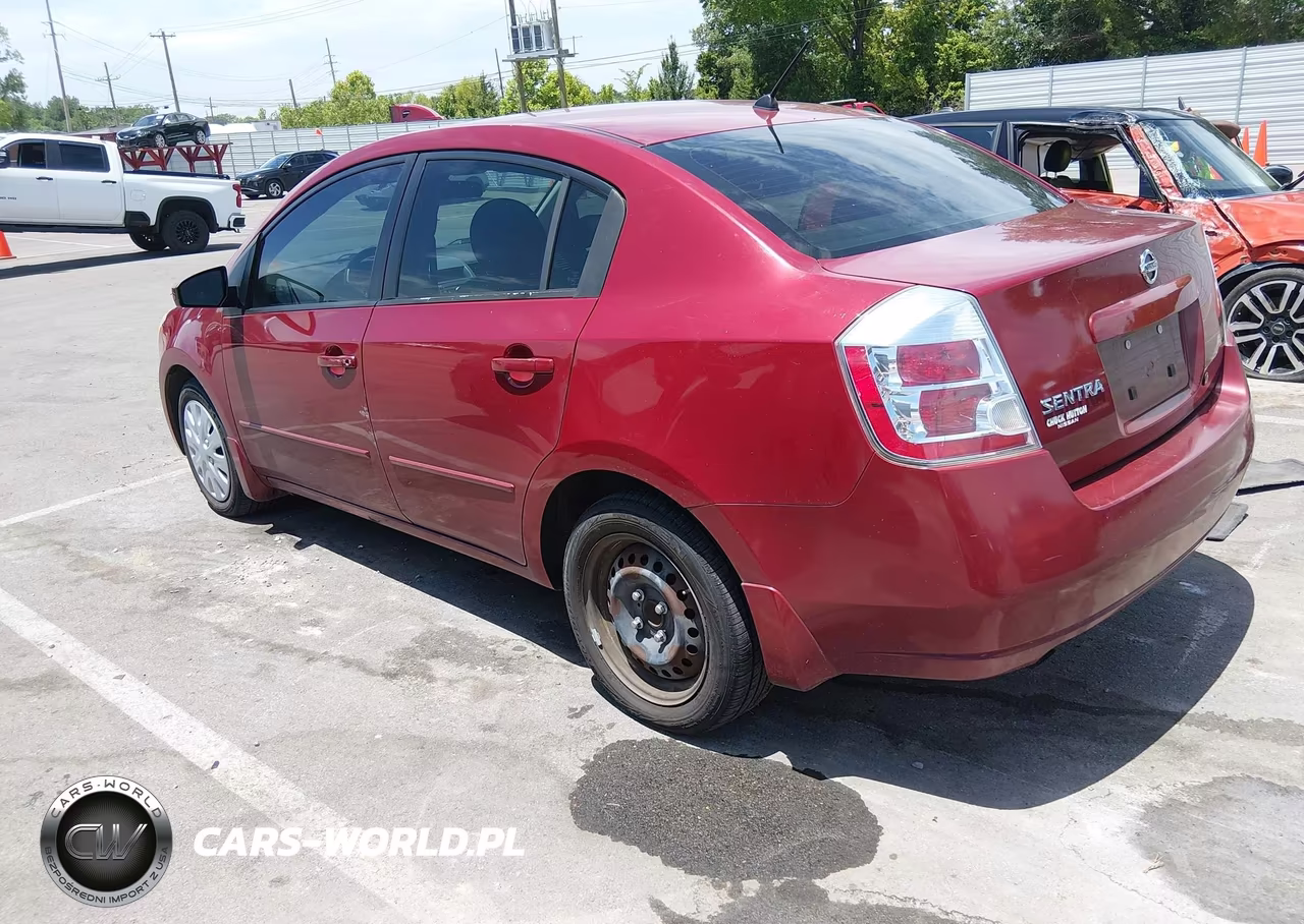 2008 Nissan Sentra 2.0 S VIN:3N1AB61E28L645536 - 3
