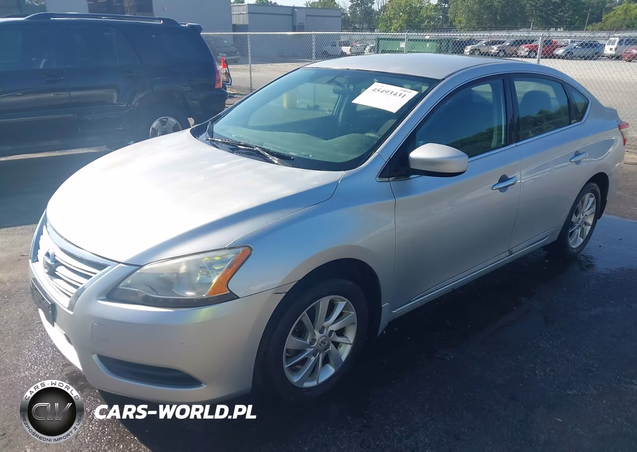 2014 Nissan Sentra Sv VIN:3N1AB7AP7EY276145 - 2