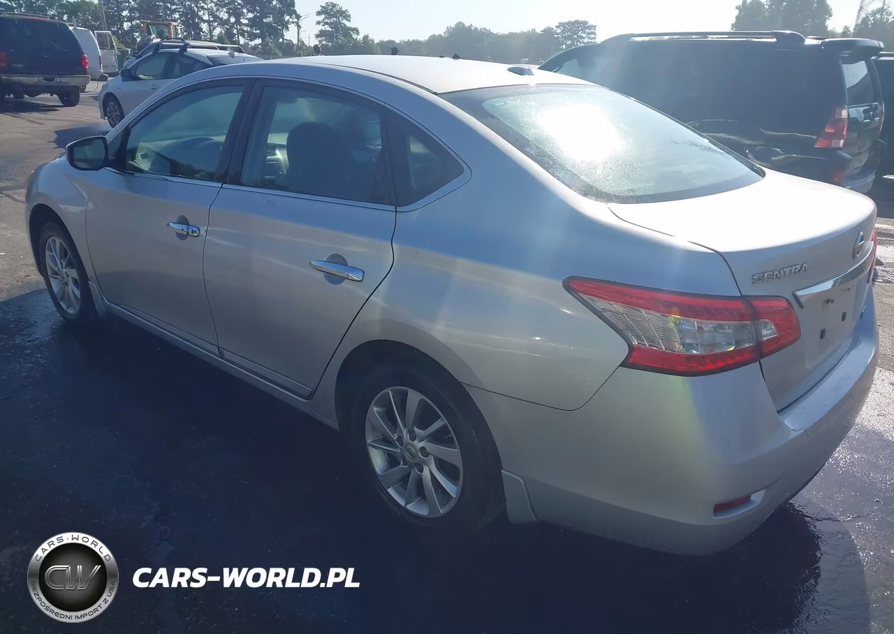 2014 Nissan Sentra Sv VIN:3N1AB7AP7EY276145 - 3