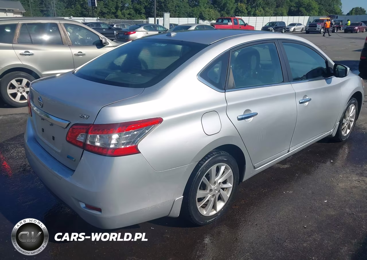 2014 Nissan Sentra Sv VIN:3N1AB7AP7EY276145 - 4