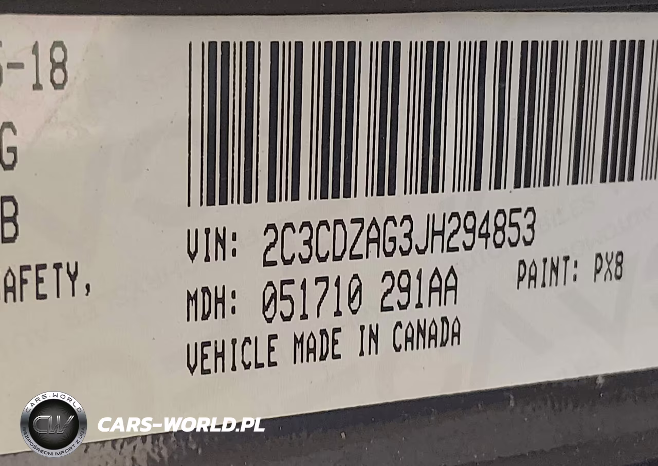 2018 Dodge Challenger Sxt VIN:2C3CDZAG3JH294853 - 9
