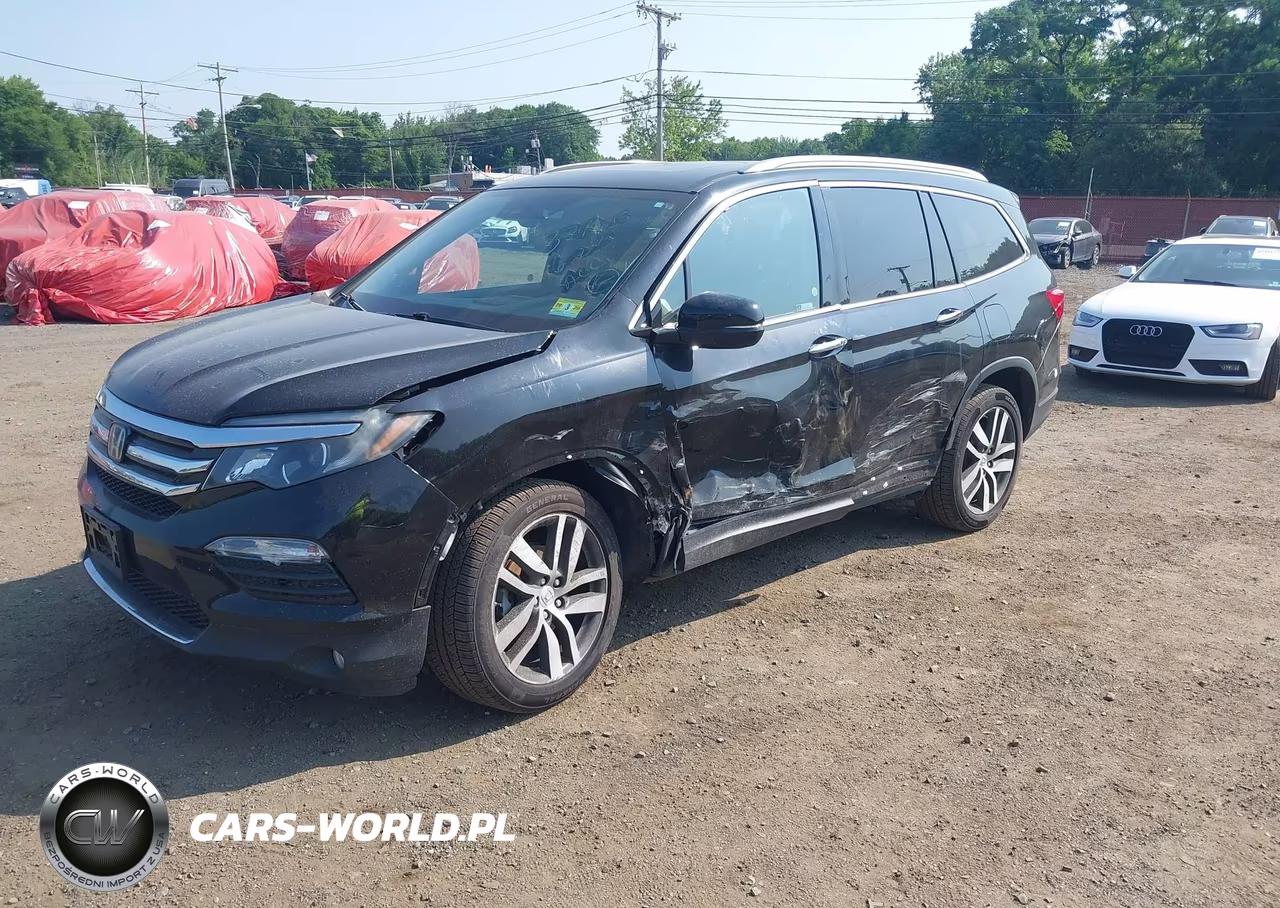 2018 Honda Pilot Elite VIN:5FNYF6H01JB033889 - 2