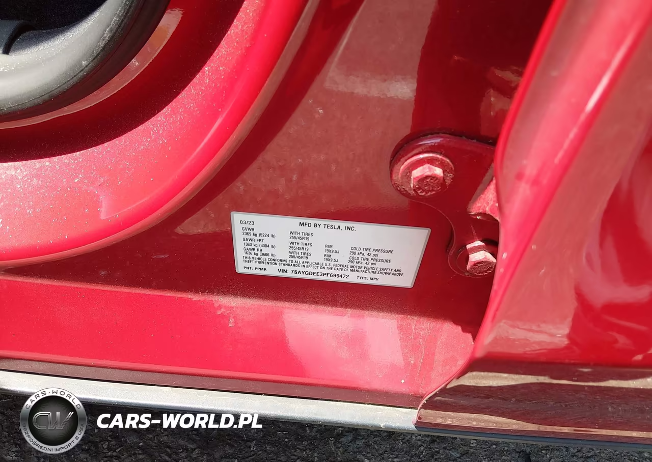 2023 Tesla Model Y VIN:7SAYGDEE3PF699472 - 9