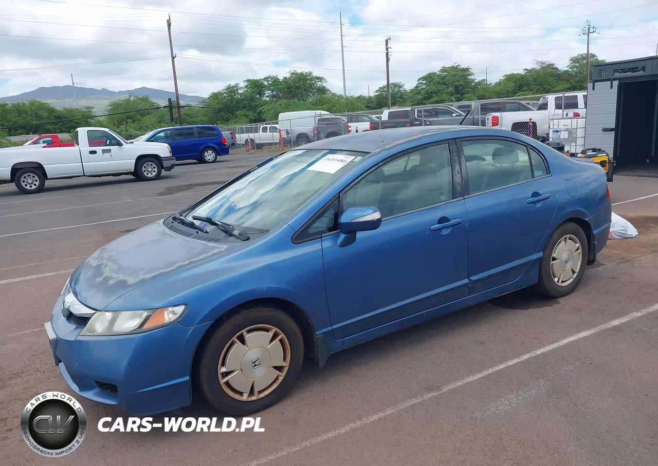 2009 Honda Civic Hybrid VIN:JHMFA36269S008010 - 2