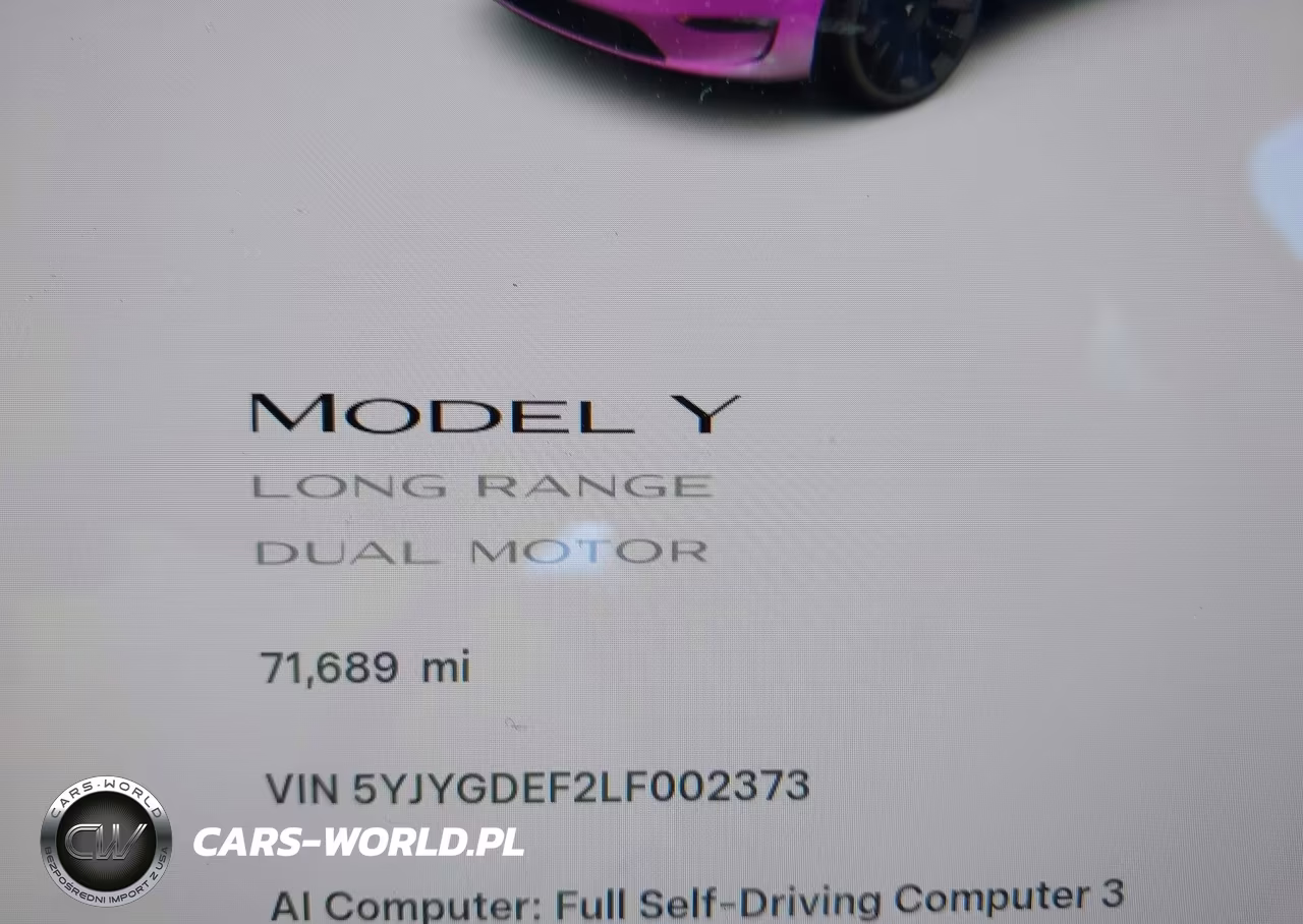 2020 Tesla Model Y Long Range Dual Motor All-Wheel Drive-Performance Dual Motor All-Wheel Drive VIN:5YJYGDEF2LF002373 - 15