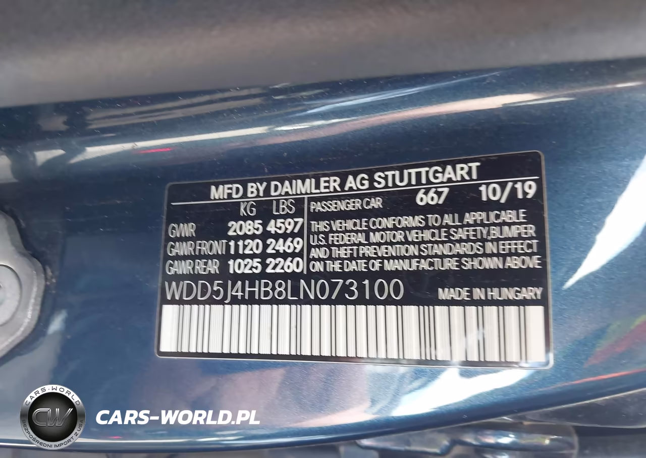 2020 Mercedes-Benz Cla 250 4Matic VIN:WDD5J4HB8LN073100 - 9