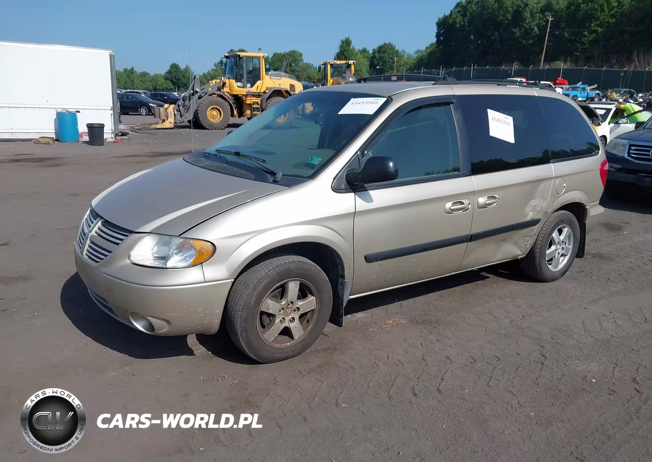 2005 Dodge Caravan Sxt VIN:1D4GP45R35B287227 - 2