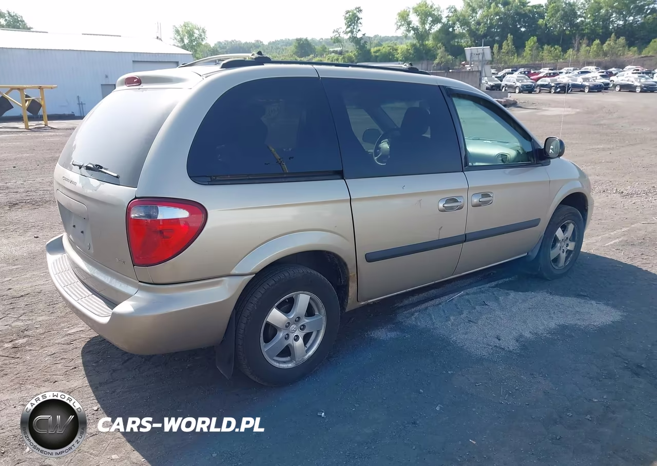 2005 Dodge Caravan Sxt VIN:1D4GP45R35B287227 - 4