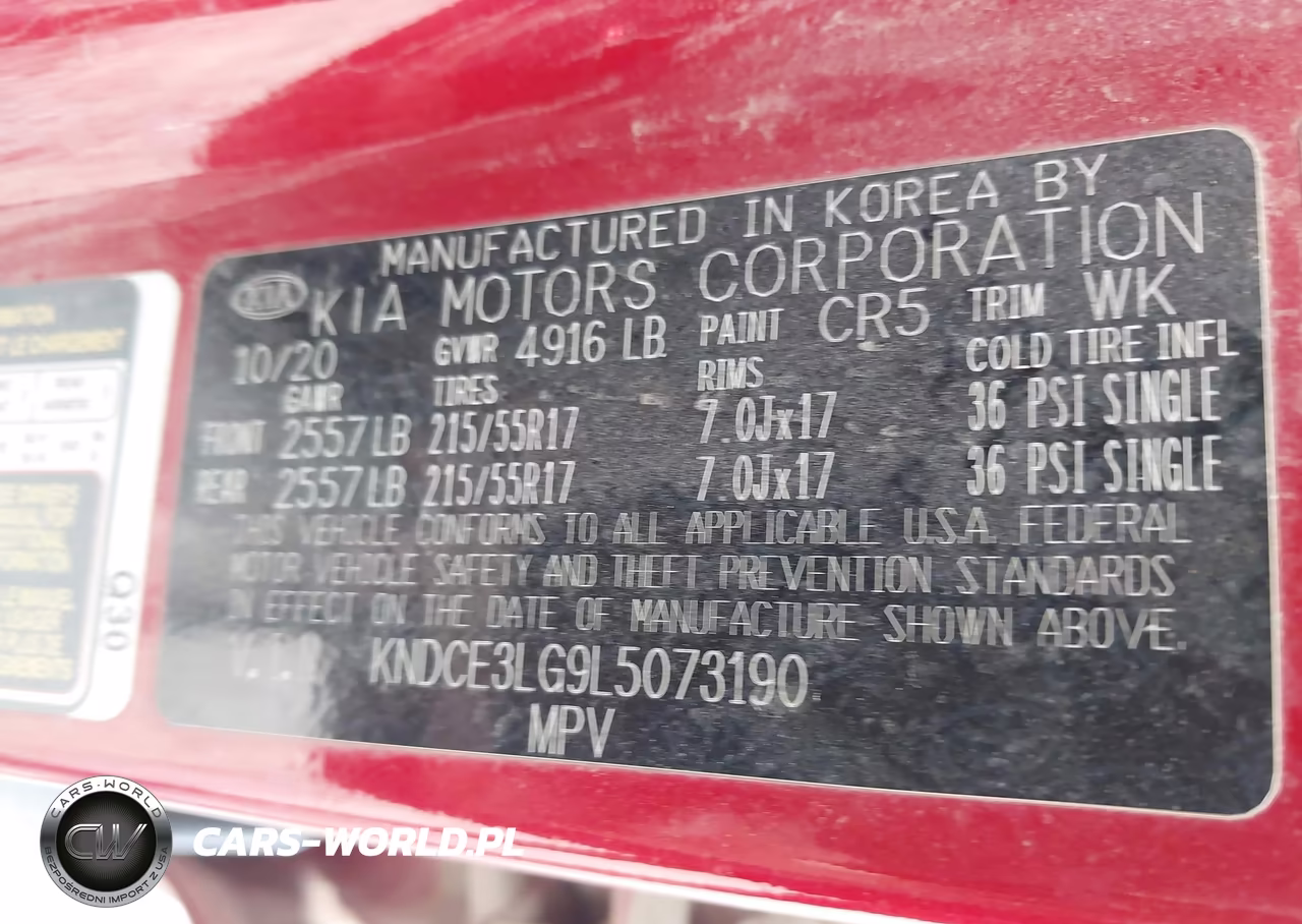 2020 Kia Niro Ev Ex Premium VIN:KNDCE3LG9L5073190 - 9
