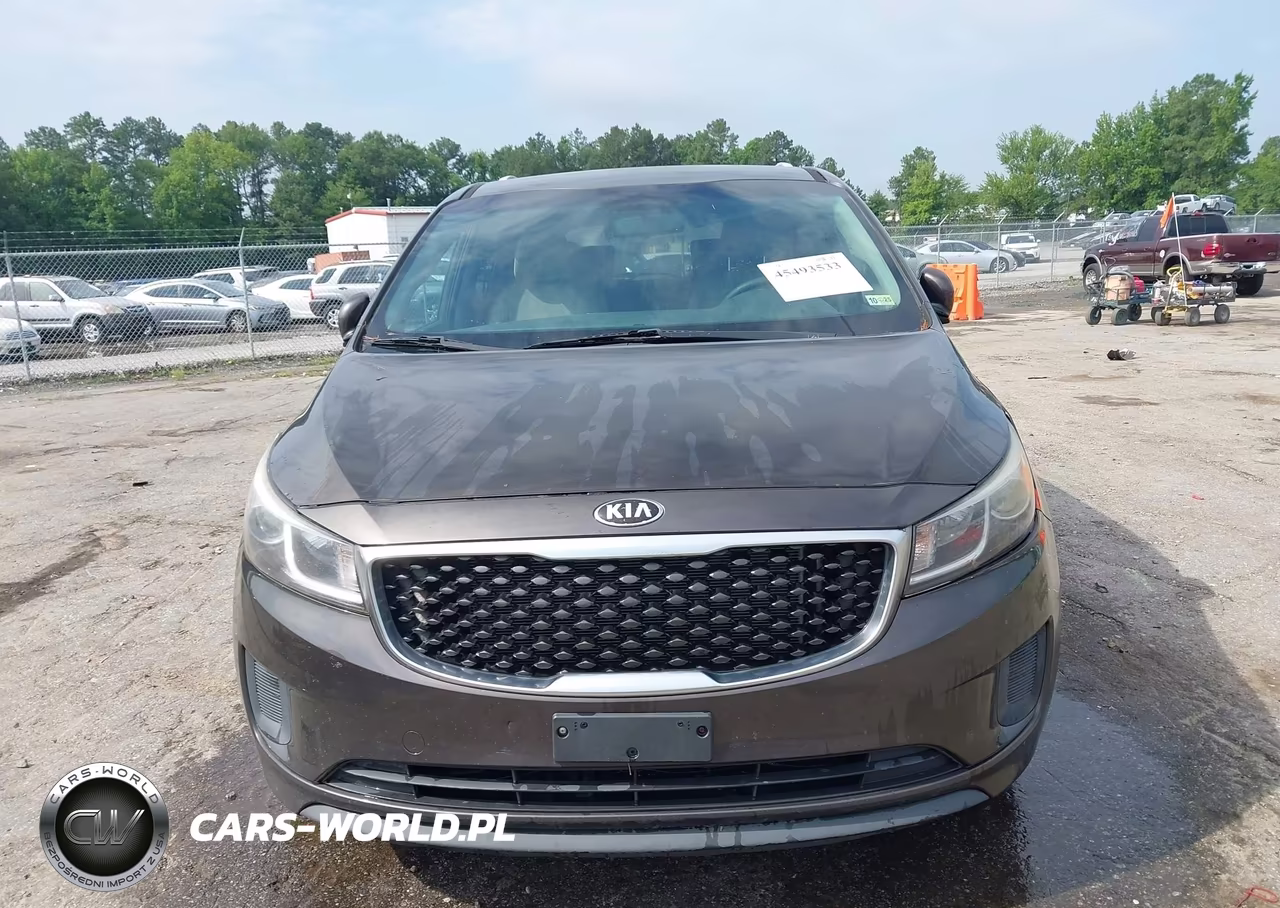 2015 Kia Sedona Lx VIN:KNDMB5C10F6038704 - 12