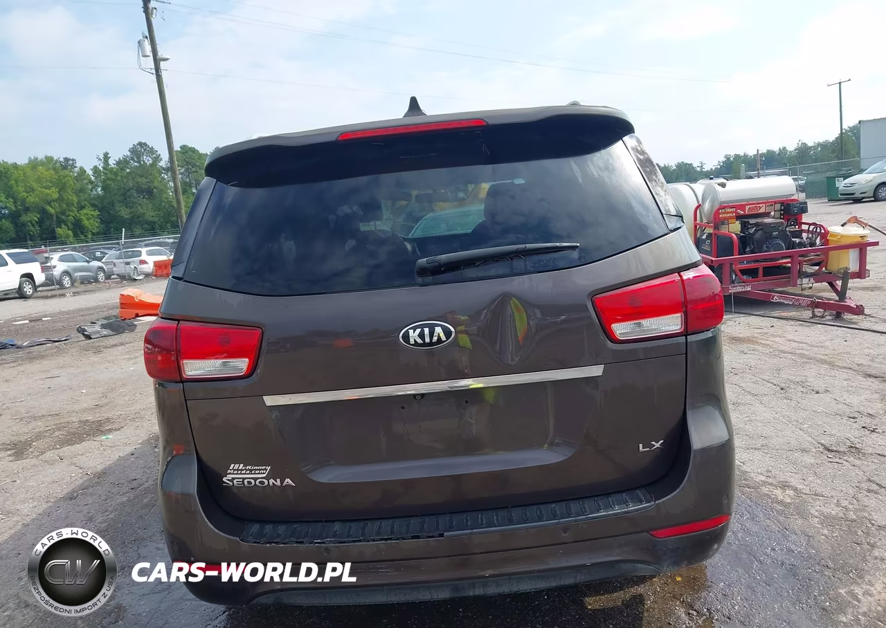 2015 Kia Sedona Lx VIN:KNDMB5C10F6038704 - 16