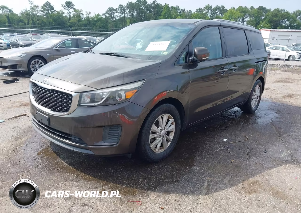 2015 Kia Sedona Lx VIN:KNDMB5C10F6038704 - 2