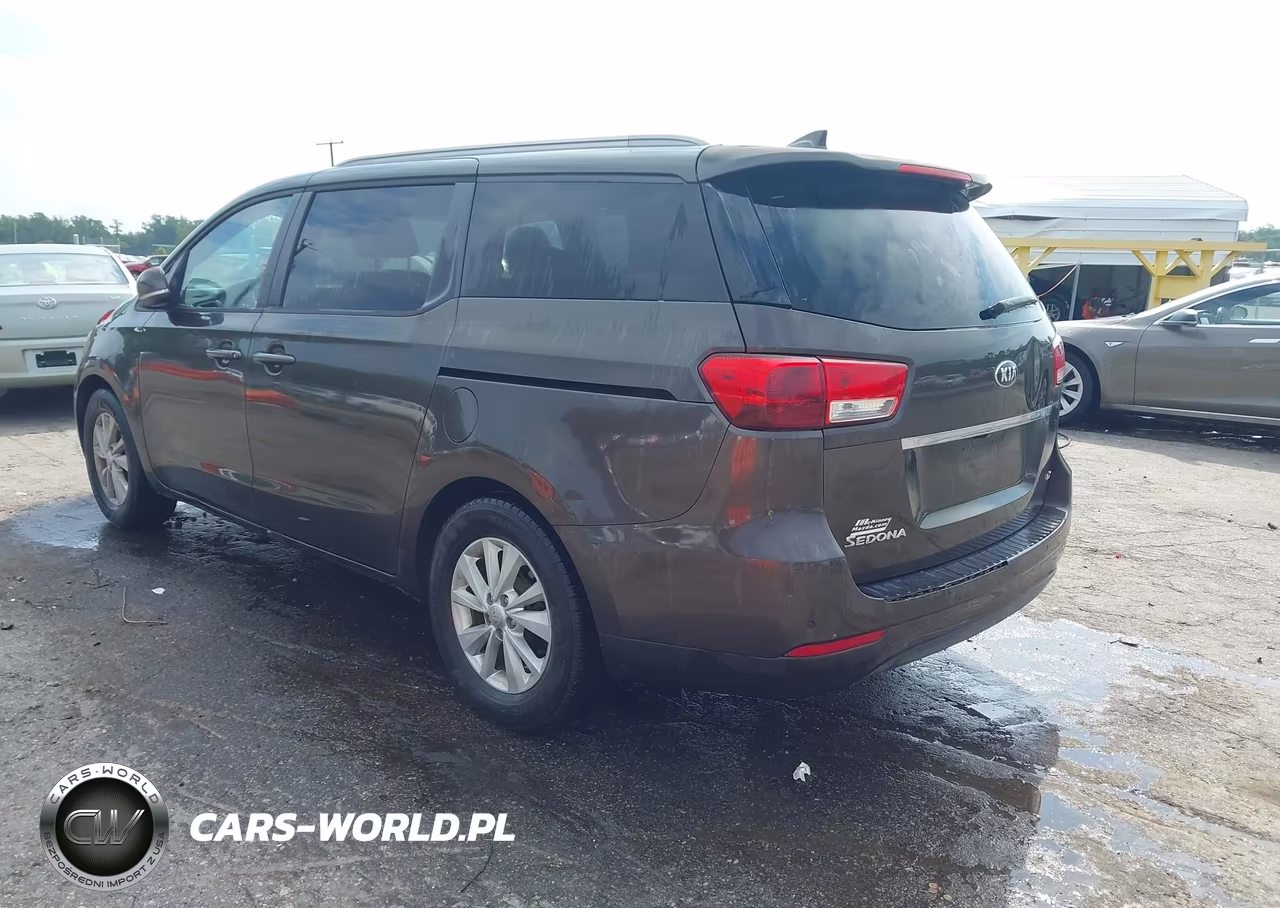 2015 Kia Sedona Lx VIN:KNDMB5C10F6038704 - 3