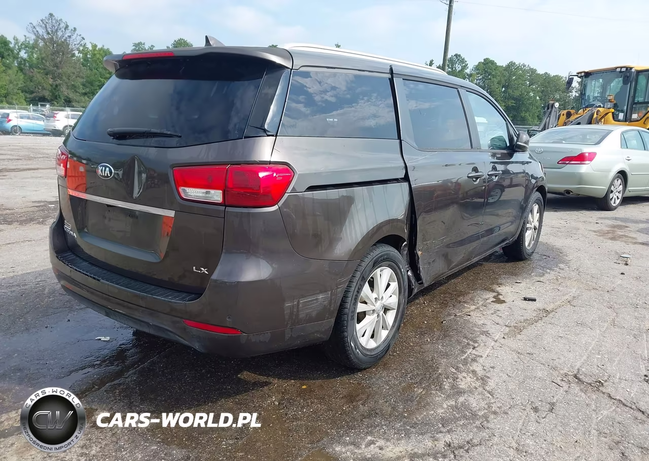 2015 Kia Sedona Lx VIN:KNDMB5C10F6038704 - 4