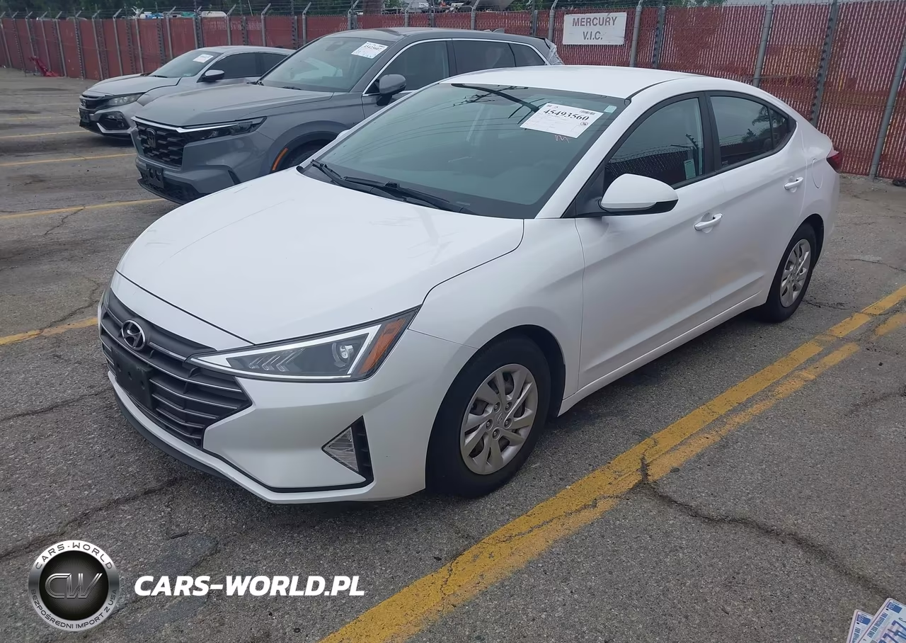 2019 Hyundai Elantra Se VIN:5NPD74LF7KH479172 - 2