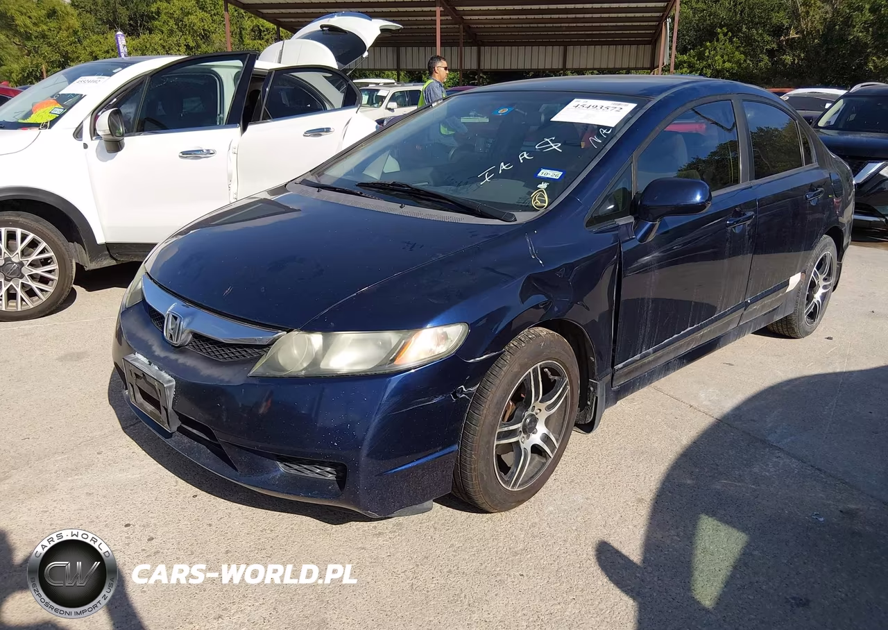 2009 Honda Civic Lx VIN:1HGFA16589L021837 - 2