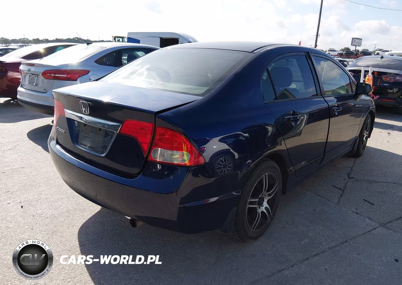 2009 Honda Civic Lx VIN:1HGFA16589L021837 - 4