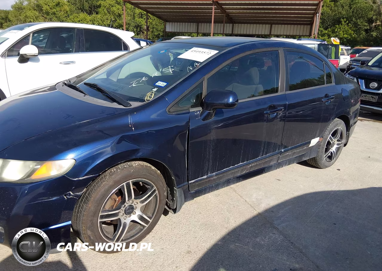 2009 Honda Civic Lx VIN:1HGFA16589L021837 - 6