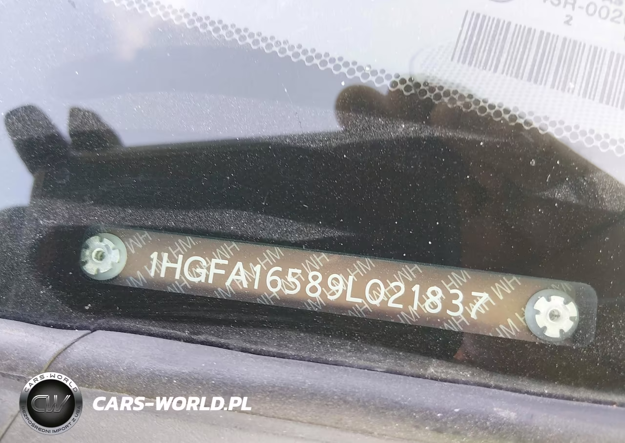2009 Honda Civic Lx VIN:1HGFA16589L021837 - 9