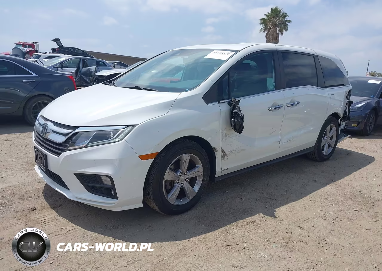 2020 Honda Odyssey Ex-L-Ex-L W-Navi Res VIN:5FNRL6H7XLB014030 - 2