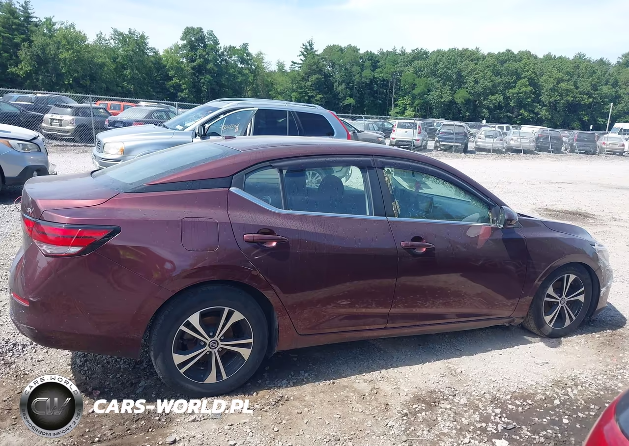 2020 Nissan Sentra Sv Xtronic Cvt VIN:3N1AB8CV4LY249354 - 13