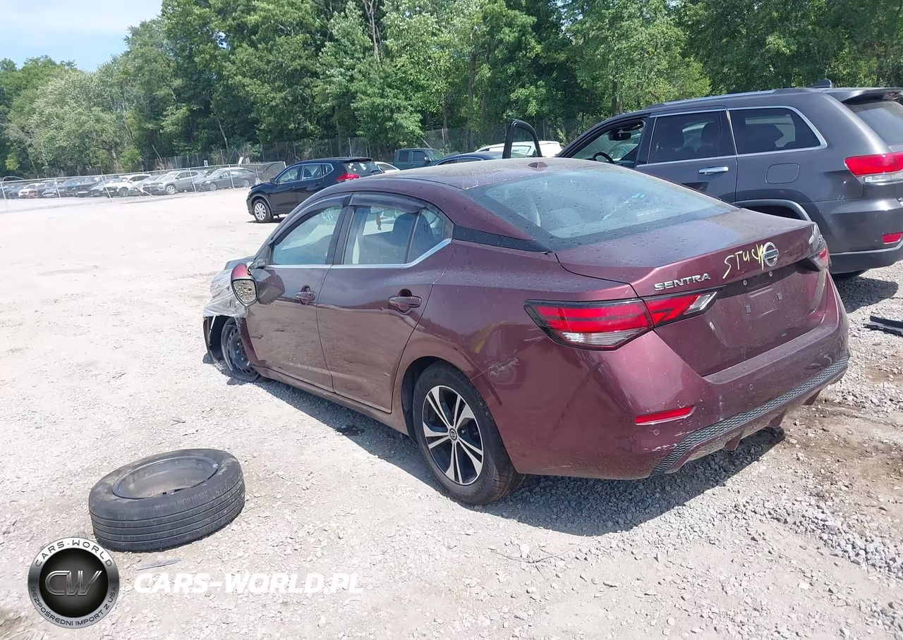 2020 Nissan Sentra Sv Xtronic Cvt VIN:3N1AB8CV4LY249354 - 3