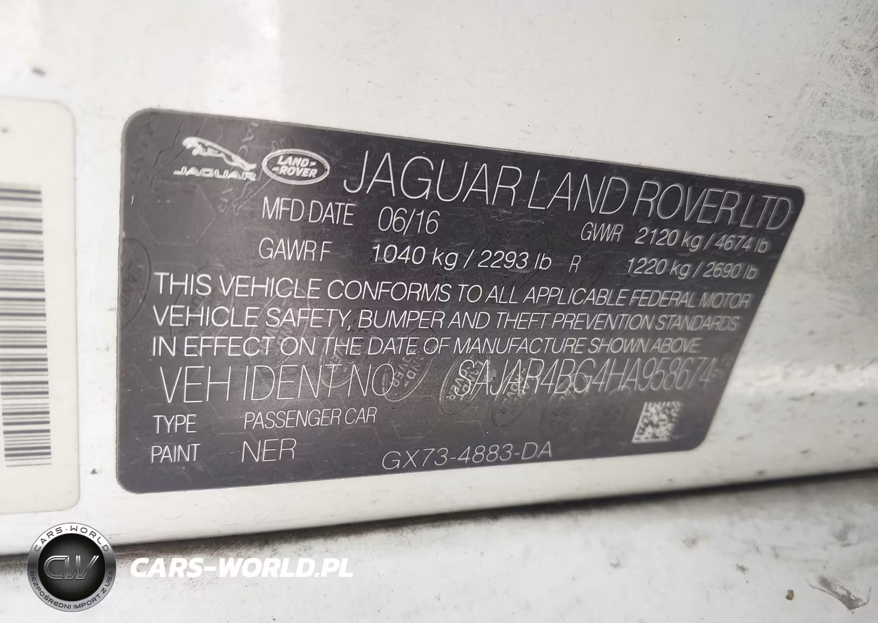 2017 Jaguar Xe 25T VIN:SAJAR4BG4HA958674 - 9