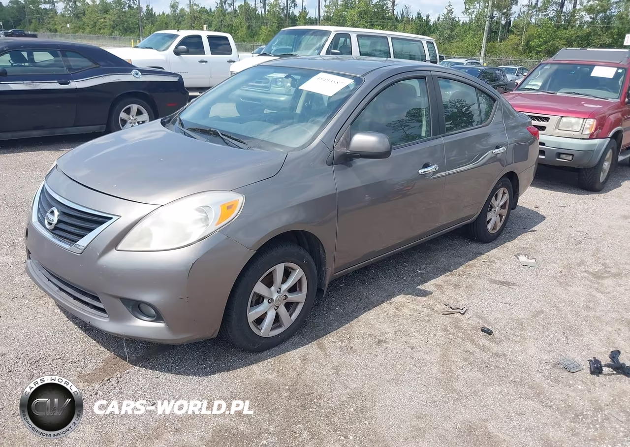 2012 Nissan Versa 1.6 Sl VIN:3N1CN7AP0CL861014 - 2