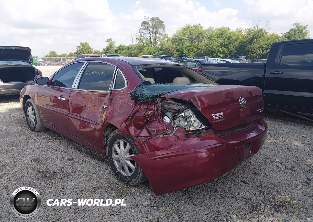 2005 Buick Lacrosse Cxl VIN:2G4WD532551261415 - 3