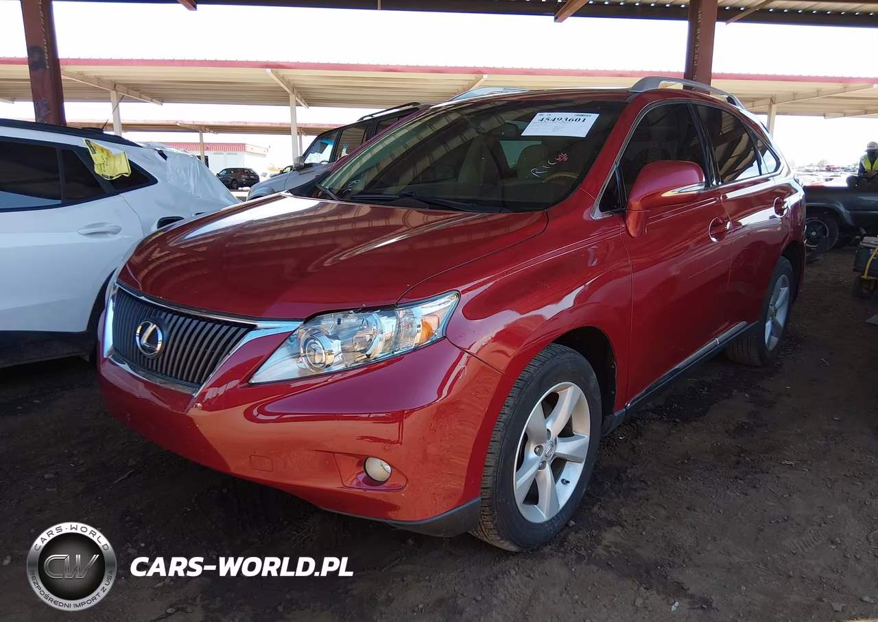 2010 Lexus Rx 350 VIN:2T2BK1BA6AC017726 - 2
