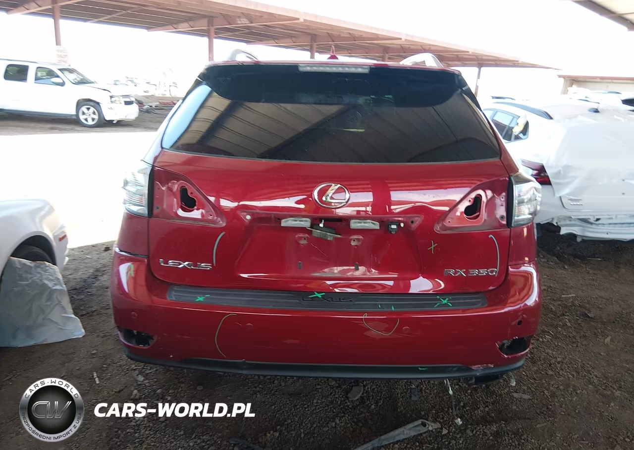 2010 Lexus Rx 350 VIN:2T2BK1BA6AC017726 - 6