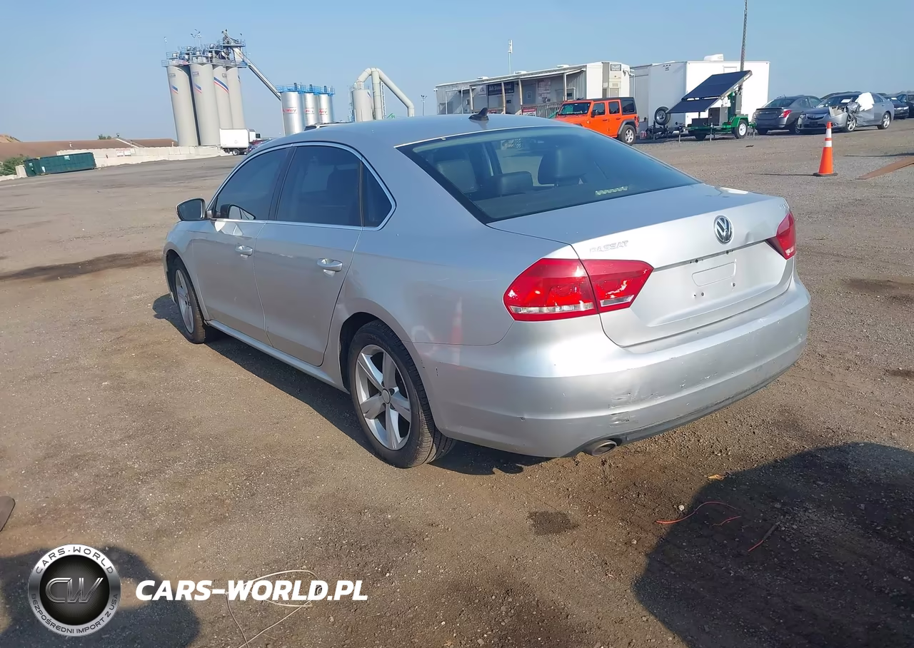 2013 Volkswagen Passat 2.0L Tdi Se VIN:1VWBN7A3XDC149920 - 3