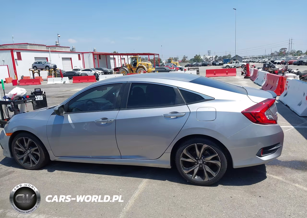 2019 Honda Civic Sport VIN:2HGFC2F87KH527754 - 14