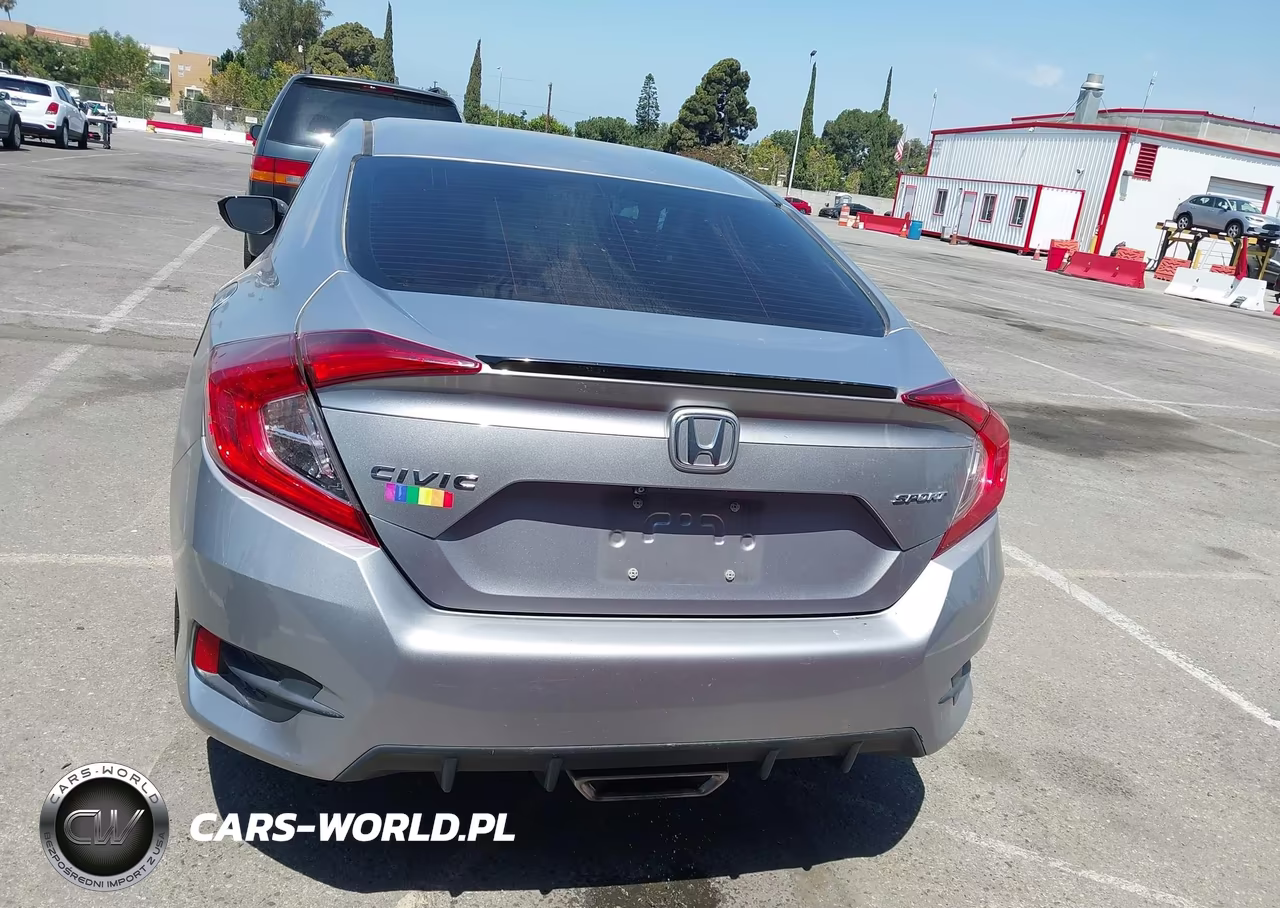 2019 Honda Civic Sport VIN:2HGFC2F87KH527754 - 16
