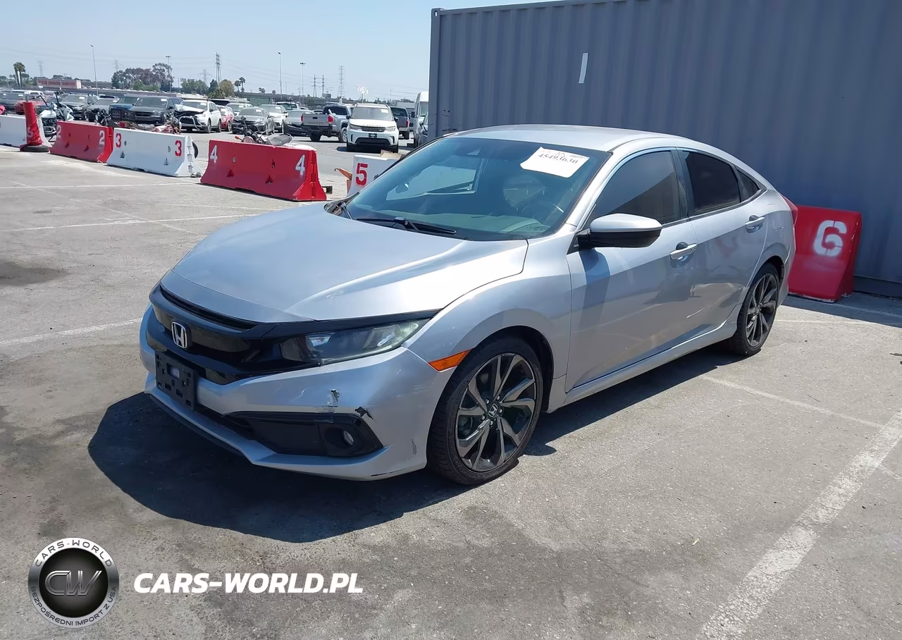 2019 Honda Civic Sport VIN:2HGFC2F87KH527754 - 2