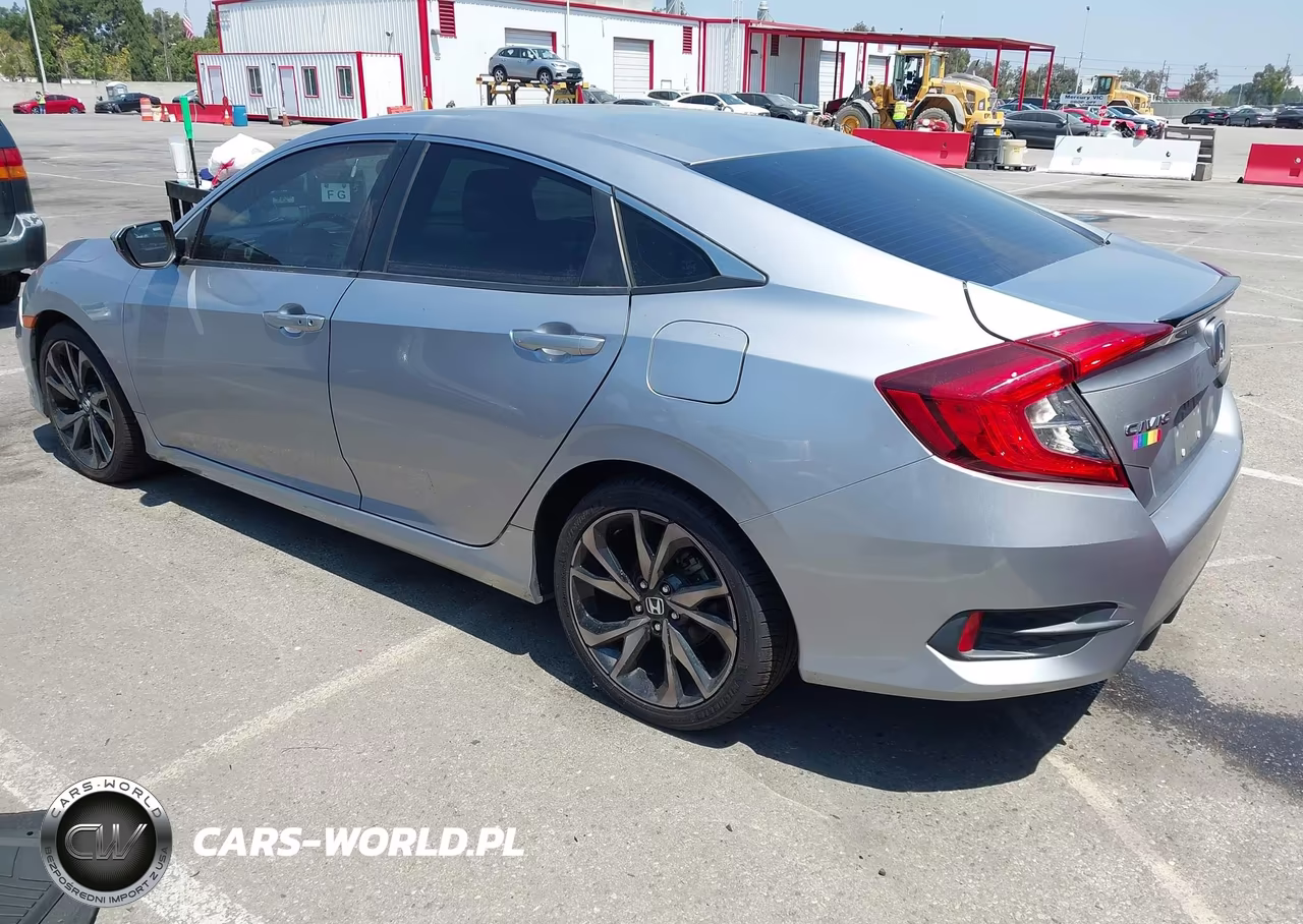 2019 Honda Civic Sport VIN:2HGFC2F87KH527754 - 3