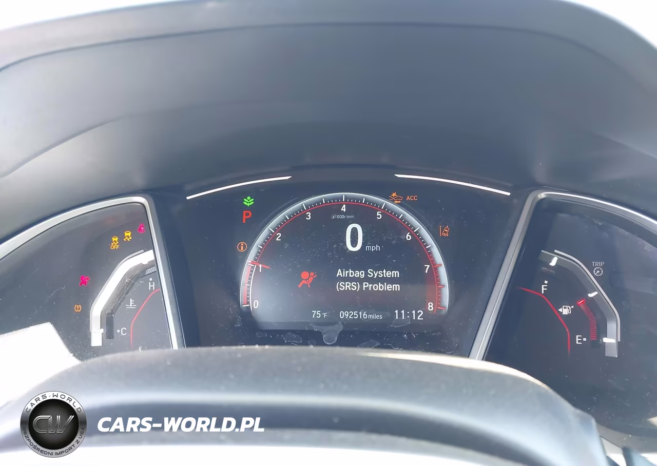 2019 Honda Civic Sport VIN:2HGFC2F87KH527754 - 7