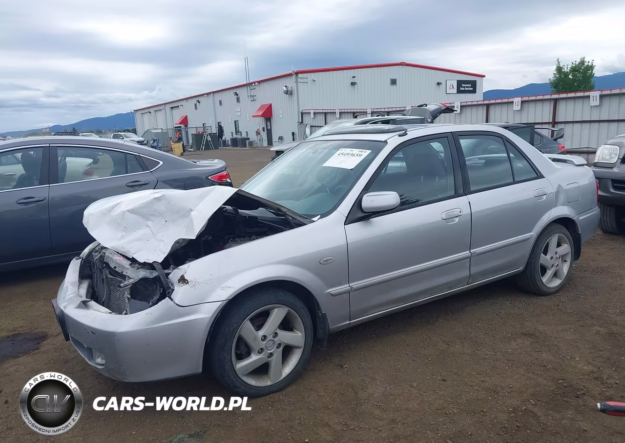 2002 Mazda Protege Dx-Es-Lx VIN:JM1BJ226320638927 - 2