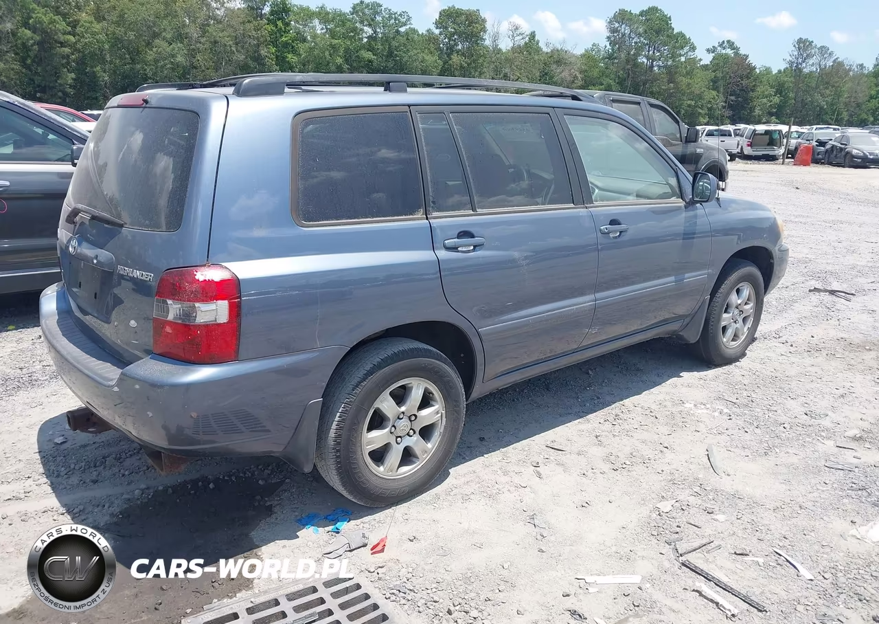 2005 Toyota Highlander V6 VIN:JTEEP21A450132220 - 4