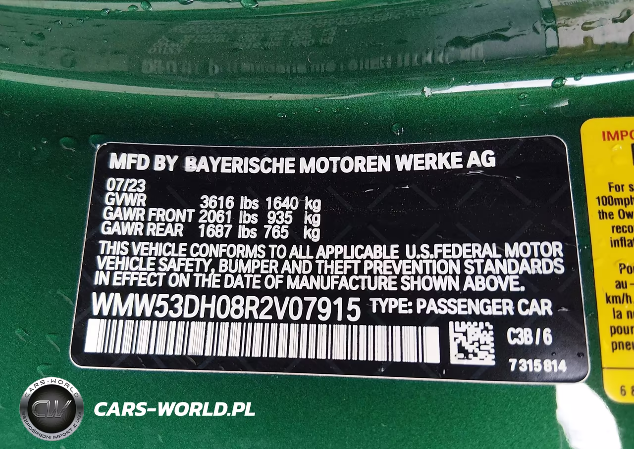 2024 Mini Hardtop Cooper S VIN:WMW53DH08R2V07915 - 9