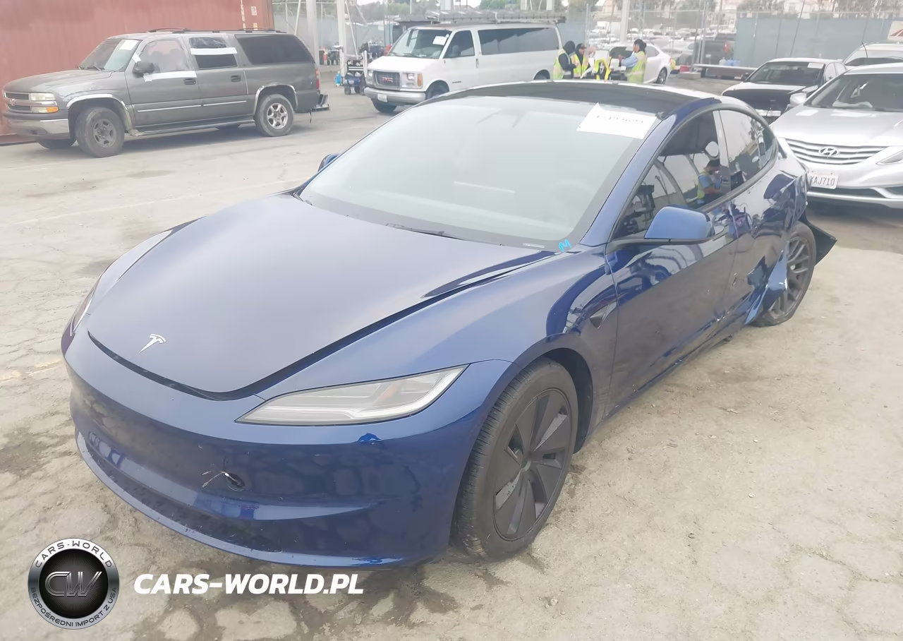 2024 Tesla Model 3 Long Range Dual Motor All-Wheel Drive-Rear-Wheel Drive VIN:5YJ3E1EA5RF766536 - 2